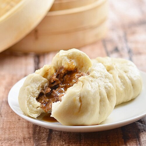 Order Bundle Feast 2 with Meaty Asado Siopao food online from Chow King store, San Diego on bringmethat.com