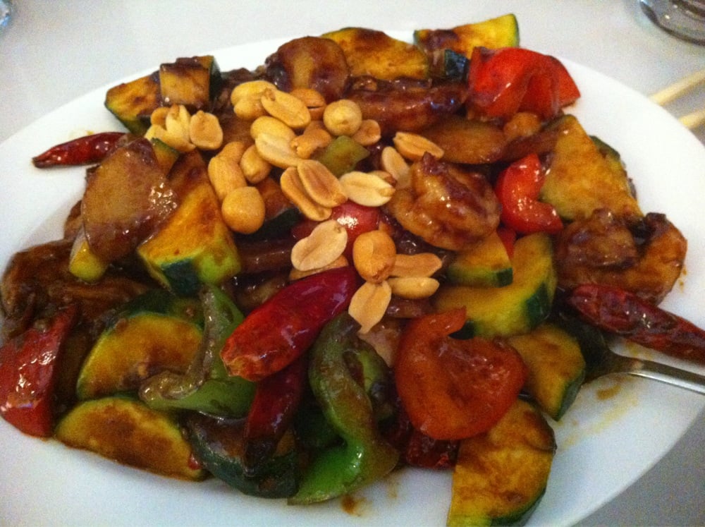 Order Kung Pao Prawns food online from Eric's Restaurant store, San Francisco on bringmethat.com