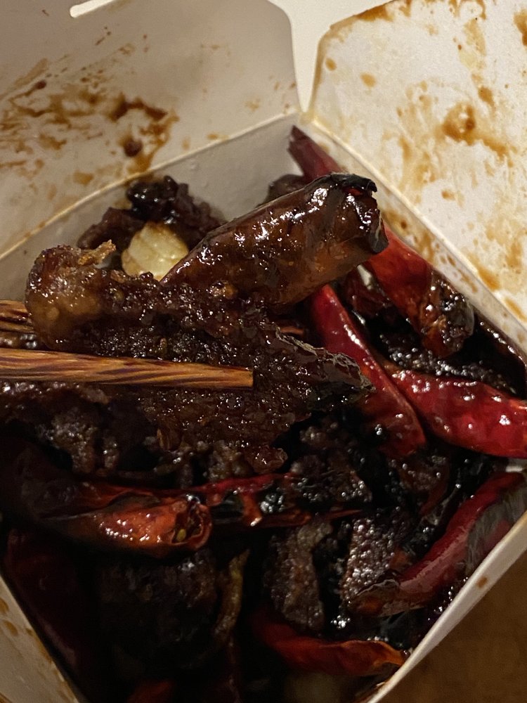 Order Orange Beef food online from Eric's Restaurant store, San Francisco on bringmethat.com