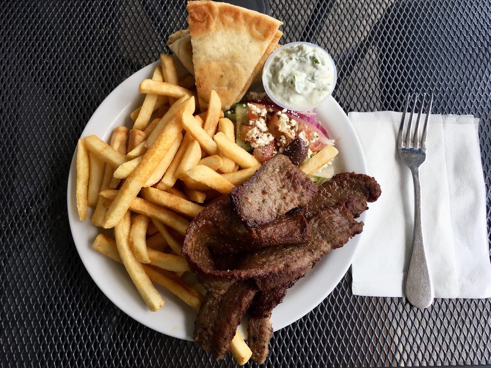 Order Gyro Plate food online from Greek House Cafe store, Simi Valley on bringmethat.com