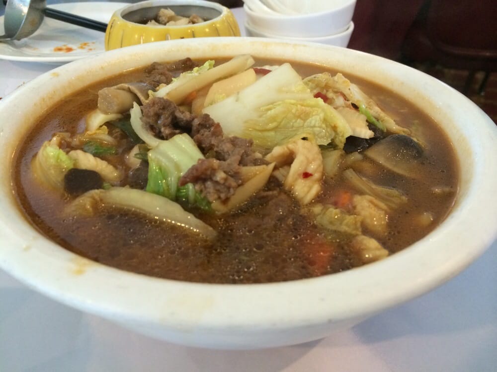 Order 44. Chow Ma Noodle Soup food online from Little Shanghai Restaurant store, San Mateo on bringmethat.com
