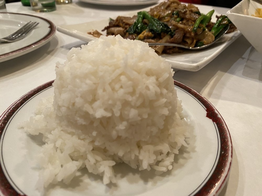 Order Steamed Rice (Per Person) food online from New Krung Thai store, San Jose on bringmethat.com