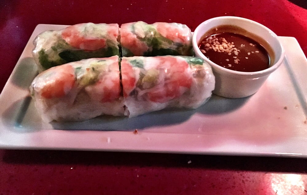 Order 20. FRESH SPRING ROLLS (2) food online from OB Noodle House store, San Diego on bringmethat.com