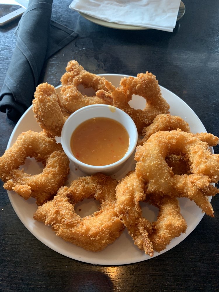 Order 26. CRISPY TIGER SHRIMP (8) food online from OB Noodle House store, San Diego on bringmethat.com