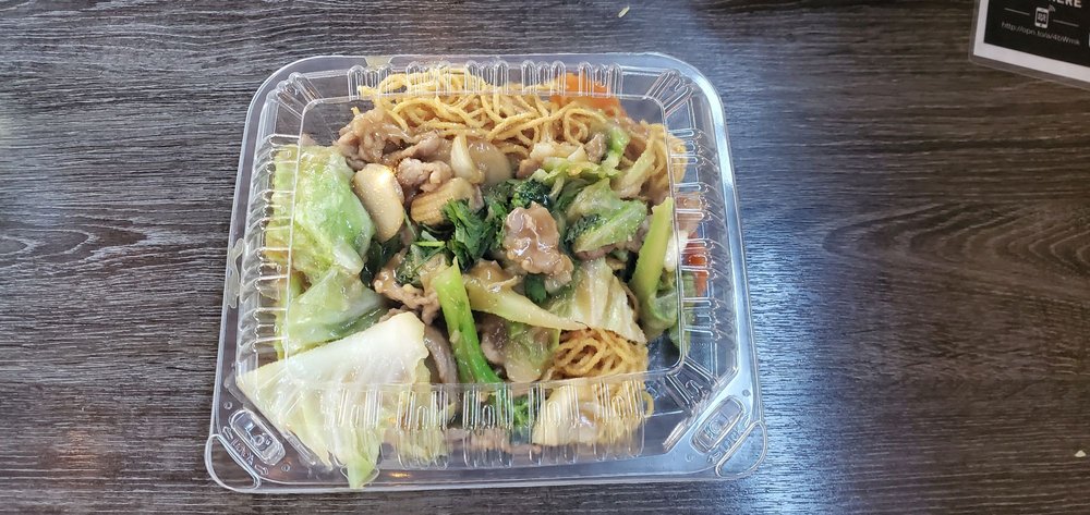 Order PORK & VEGETABLES food online from OB Noodle House store, San Diego on bringmethat.com