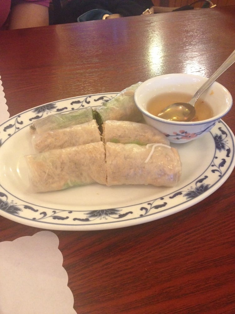 Order 05. Shredded Pork Rolls (3) food online from Saigon City Restaurant store, San Mateo on bringmethat.com