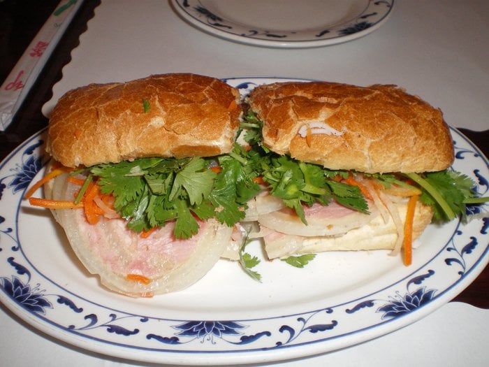 Order 19. Saigon Style Ham Sandwich food online from Saigon City Restaurant store, San Mateo on bringmethat.com