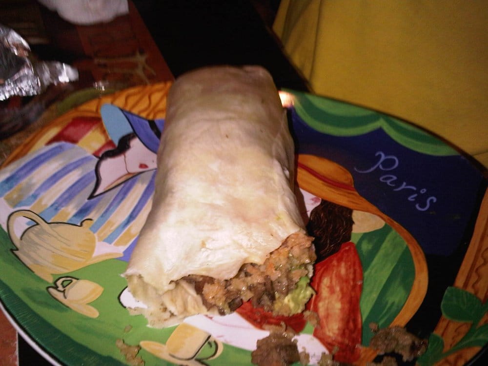 Order Regular Burrito food online from Super Taqueria store, San Jose on bringmethat.com