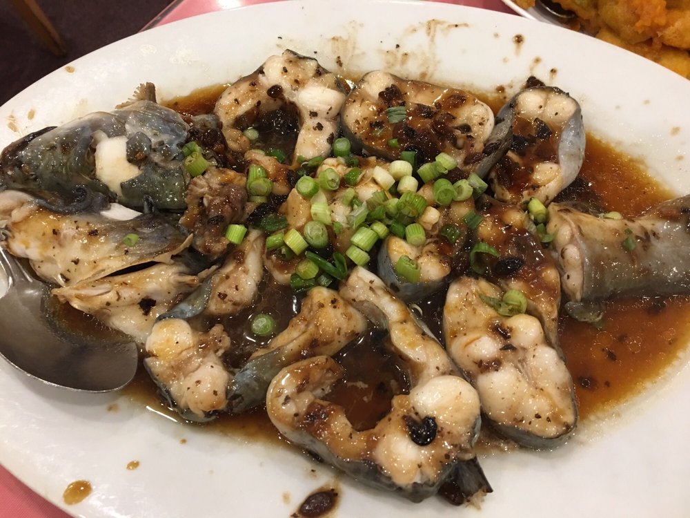 Order 4. Steamed Catfish With Black Bean Sauce food online from Szechuan Taste Restaurant store, San Francisco on bringmethat.com