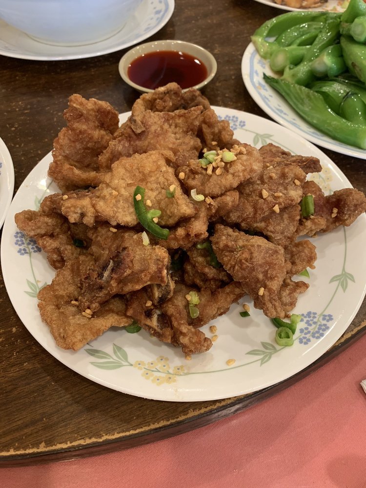 Order 12. Spicy Salted Spareribs Over Rice food online from Szechuan Taste Restaurant store, San Francisco on bringmethat.com