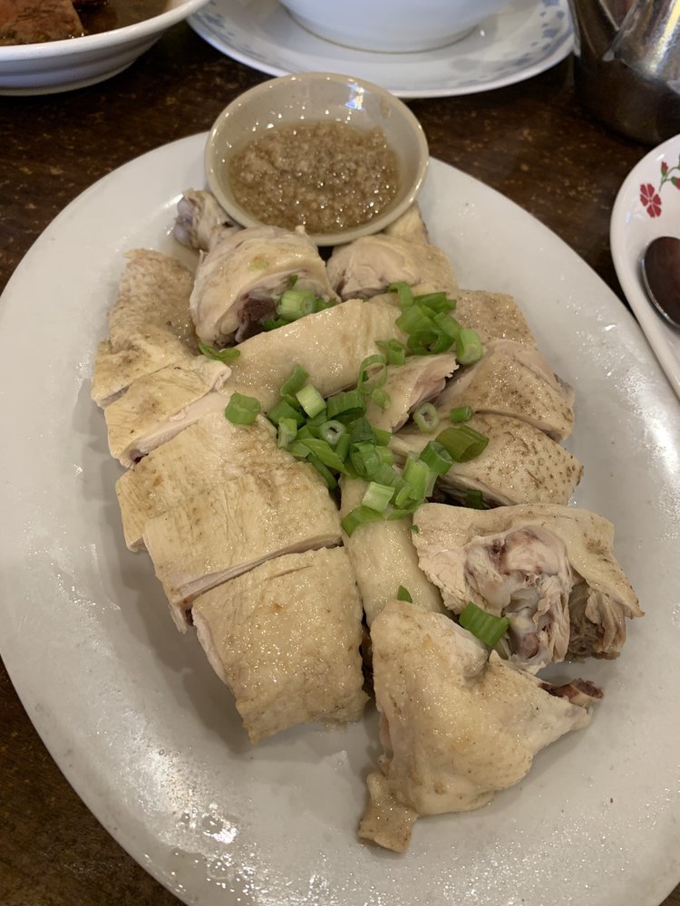 Order 2. Steam Salted Baked Chicken (1/2) food online from Szechuan Taste Restaurant store, San Francisco on bringmethat.com