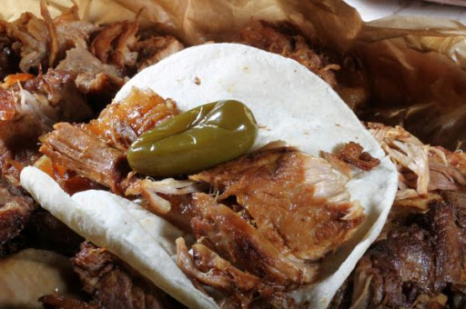 Order Carnitas De Puerco  food online from Taco Surf store, Seal Beach on bringmethat.com