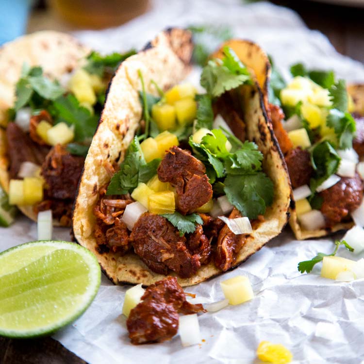 Order  Taco Al Pastor  food online from Taco Surf store, Seal Beach on bringmethat.com