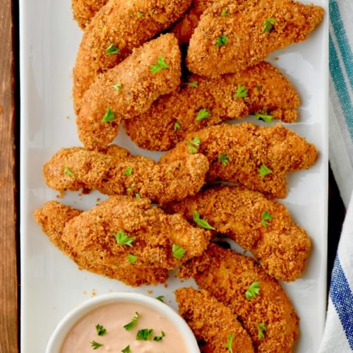 Order Chicken Tenders Basket food online from The Boiling Crab store, San Jose on bringmethat.com