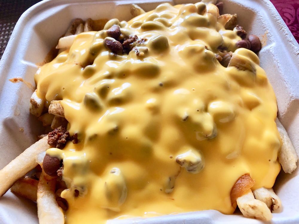 Order Large Chili Cheese Fries food online from Tower Burger store, San Francisco on bringmethat.com