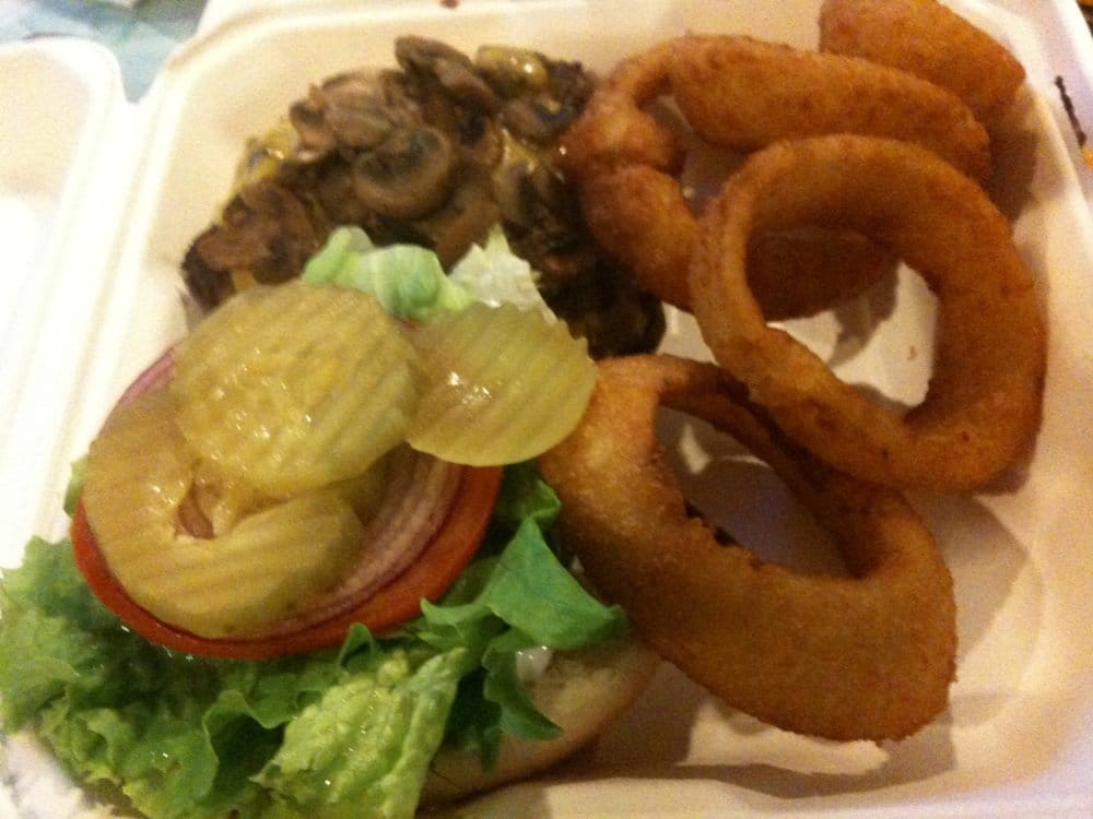Order Mushroom Swiss Burger food online from Tower Burger store, San Francisco on bringmethat.com