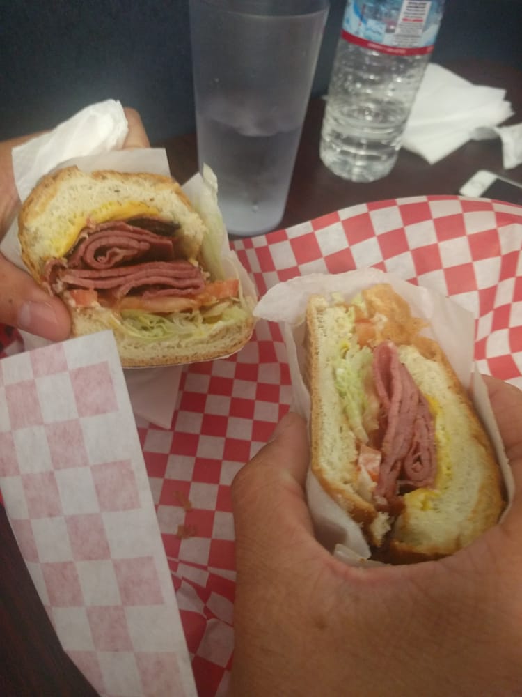 Order Pastrami Sandwich food online from Ahn's Quarter Pound Burger store, Oakland on bringmethat.com