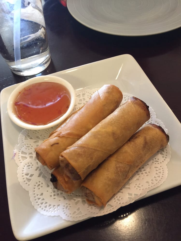 Order 1. THAI EGG ROLL (5) food online from Best Thai Cuisine store, Riverside on bringmethat.com