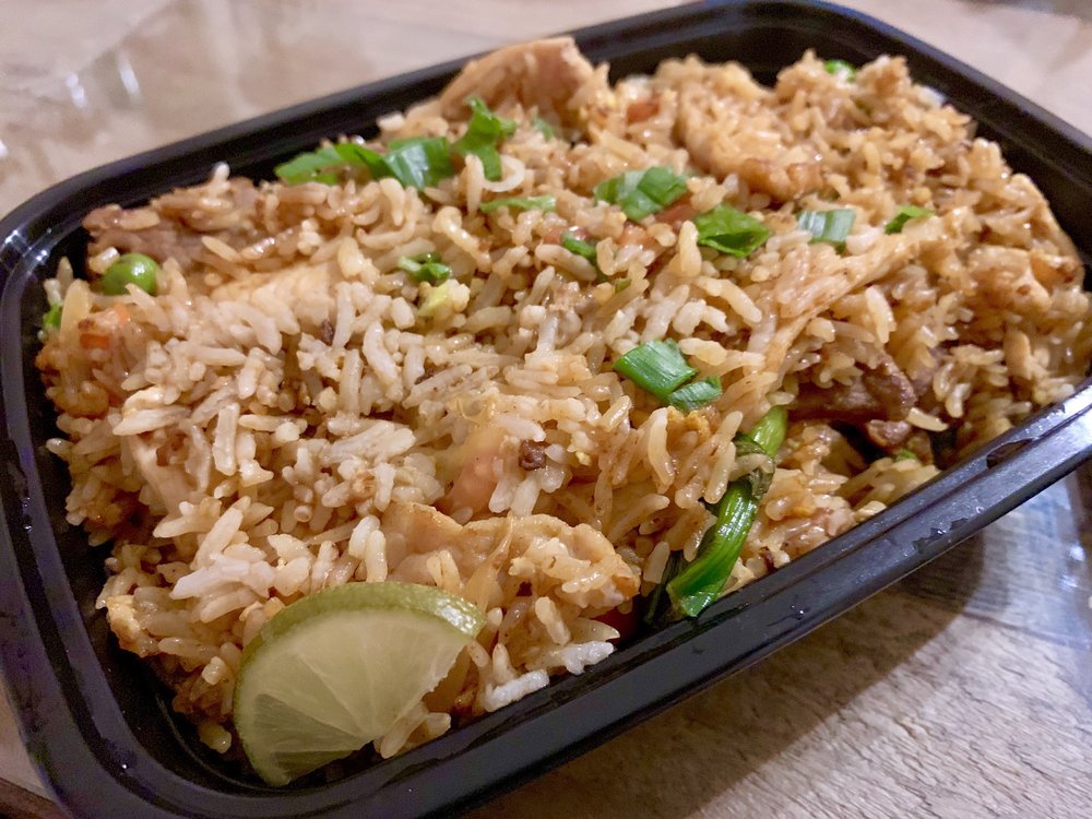 Order 48. HOUSE SPECIAL FRIED RICE food online from Best Thai Cuisine store, Riverside on bringmethat.com