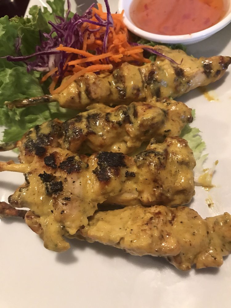 Order 70. THAI-BBQ CHICKEN food online from Best Thai Cuisine store, Riverside on bringmethat.com