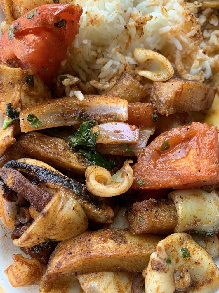 Order 28. PICANTE DE MARISCOS food online from Mario's Peruvian & Seafood store, Los Angeles on bringmethat.com