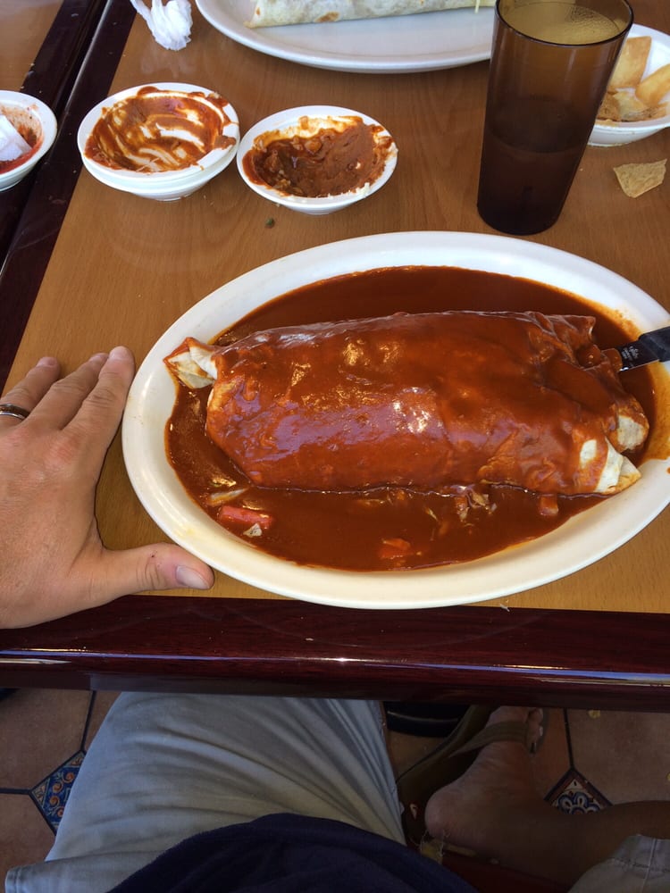 Order Carnitas Burritos food online from New Mecca Cafe store, Pittsburg on bringmethat.com