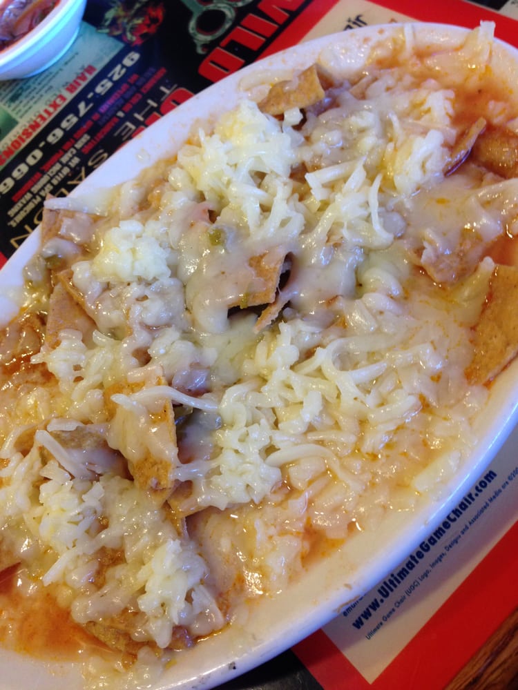 Order Chilaquiles Bowl food online from New Mecca Cafe store, Pittsburg on bringmethat.com