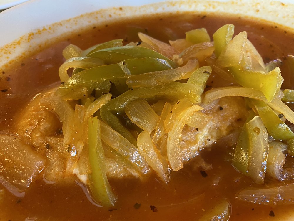 Order Chile Relleno (Stuffed Pepper) food online from New Mecca Cafe store, Pittsburg on bringmethat.com