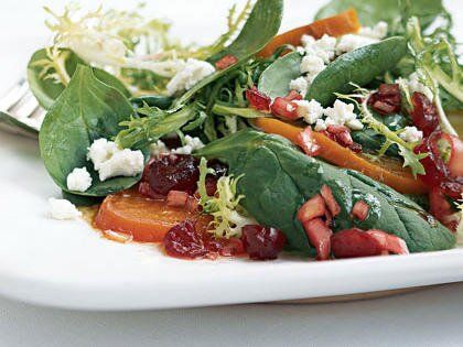 Order Salad Of Baby Spinach, Frisee & Roasted Beets food online from Saint Michaels Alley store, Palo Alto on bringmethat.com