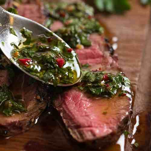 Order Grilled Skirt Steak, Thai Chili Vinaigrette food online from Saint Michaels Alley store, Palo Alto on bringmethat.com