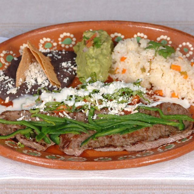 Order Tampiqueña food online from Taqueria Mi Pueblo #3 store, Novato on bringmethat.com