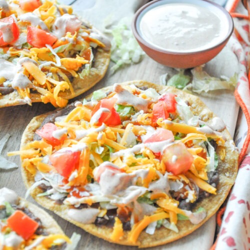 Order Tostada food online from Taqueria Mi Pueblo #3 store, Novato on bringmethat.com