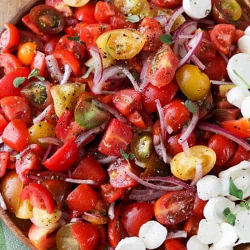 Order Tomato Salad food online from Elham Restaurant And Bar store, New Castle on bringmethat.com