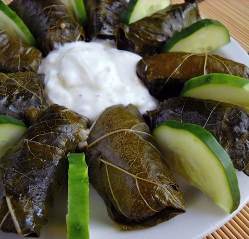 Order Grape Leaves Wrap food online from Elham Restaurant And Bar store, New Castle on bringmethat.com