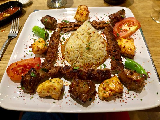 Order Elham's Grilled Mix food online from Elham Restaurant And Bar store, New Castle on bringmethat.com
