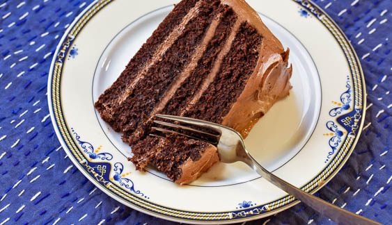 Order Outrageously Chocolate Cake. food online from Elham Restaurant And Bar store, New Castle on bringmethat.com