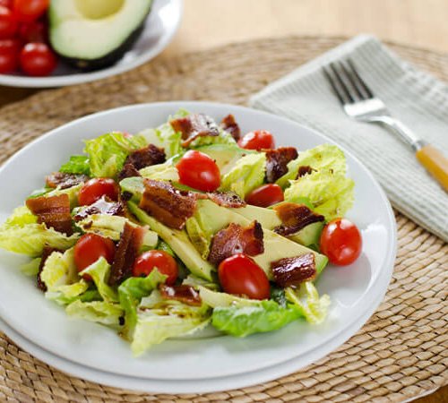 Order "B.L.T." Salad food online from D Bar Desserts store, Denver on bringmethat.com