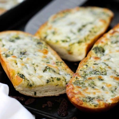Order Mozzarella Garlic Bread food online from Cosimo's Italian Restaurant store, Westfield on bringmethat.com