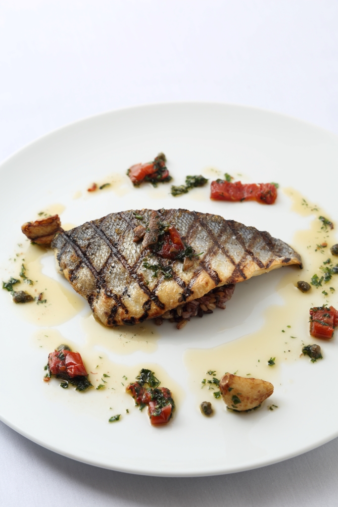 Order Branzino Mediterraneo Arrostito food online from Arturo's Ristorante store, Boca Raton on bringmethat.com