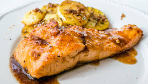 Order Salmone con Salsa di Senape food online from Arturo's Ristorante store, Boca Raton on bringmethat.com
