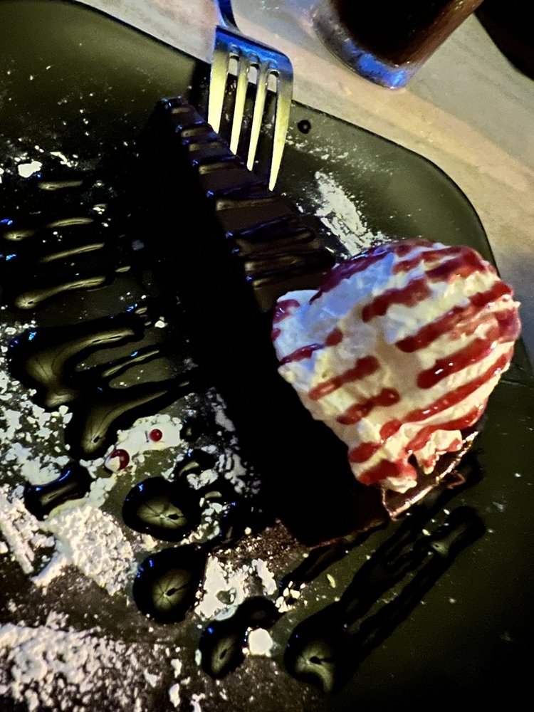 Order Flourless Chocolate Torte food online from Guppy's On the Beach store, Indian Rocks Beach on bringmethat.com