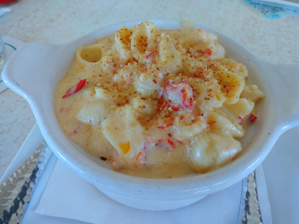 Order Truffled Lobster Mac & Cheese food online from Guppy's On the Beach store, Indian Rocks Beach on bringmethat.com