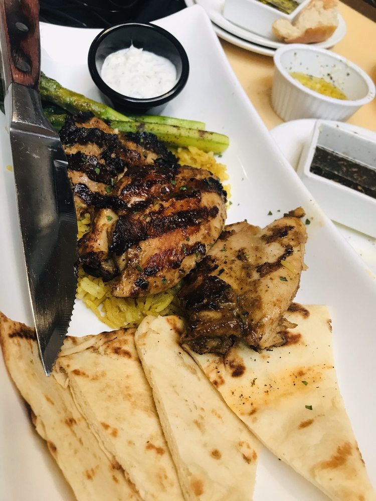 Order Mediterranean Chicken food online from Guppy's On the Beach store, Indian Rocks Beach on bringmethat.com