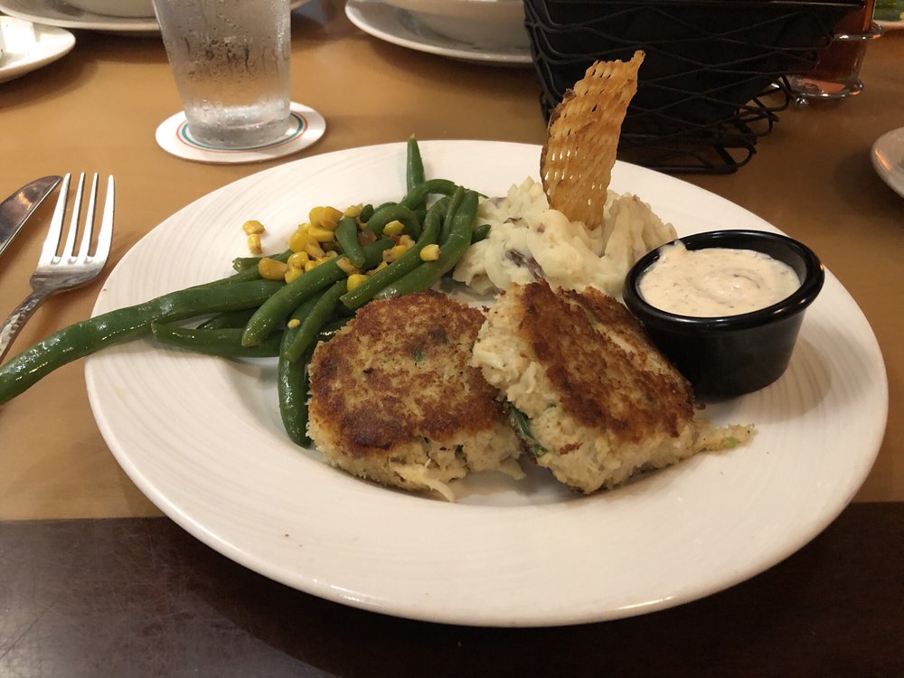 Order Crab Cakes food online from Guppy's On the Beach store, Indian Rocks Beach on bringmethat.com