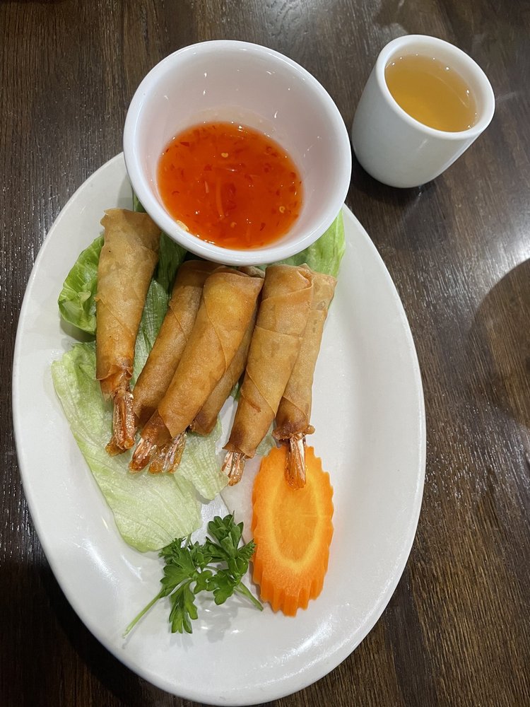 Order A2. Fried Shrimp Rolls (6 Rolls) food online from Bowl of Pho store, Jacksonville on bringmethat.com