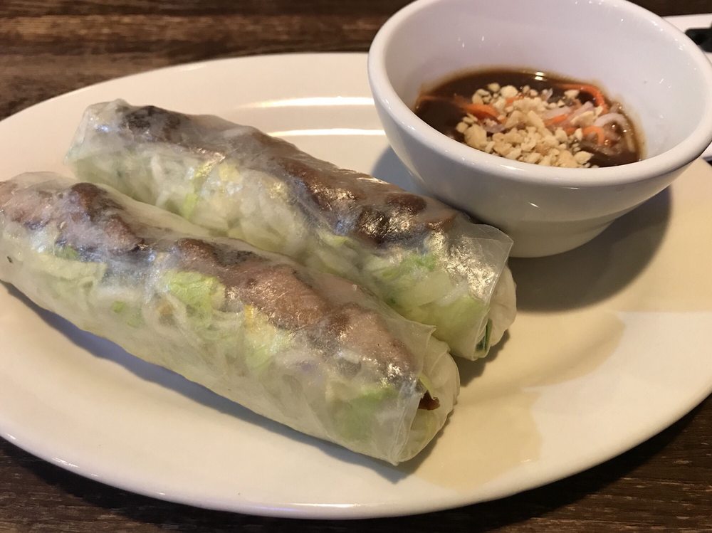 Order A5. Grilled Pork Spring Rolls (2 Rolls) food online from Bowl of Pho store, Jacksonville on bringmethat.com
