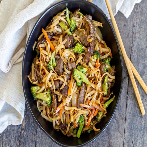 Order Beef Lo Mein food online from China 1 store, Ocala on bringmethat.com
