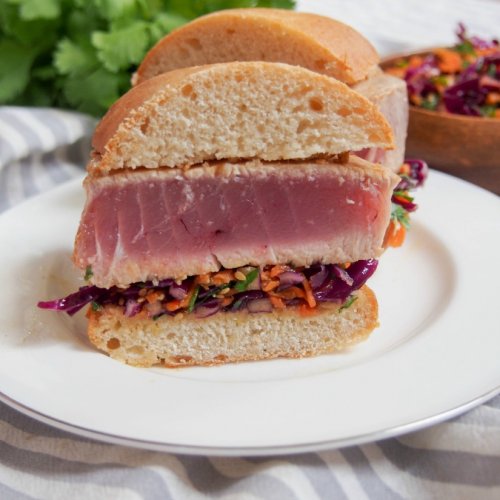 Order Wasabi Tuna Sandwich food online from Panama Hatties store, St. Augustine on bringmethat.com