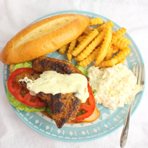 Order Blackened Grouper Sandwich food online from Panama Hatties store, St. Augustine on bringmethat.com