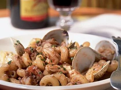 Order Seafood Cavatappi food online from Panama Hatties store, St. Augustine on bringmethat.com